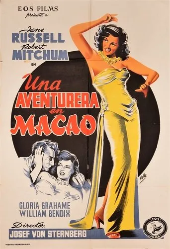 Póster de Una aventurera en Macao (1952) con Truman Bradley como Narrator (voice) (uncredited)