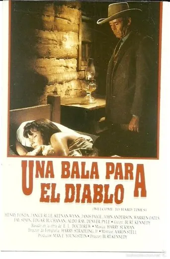 Póster de Una bala para el diablo (1967) con Paul Birch como Mr. Fee