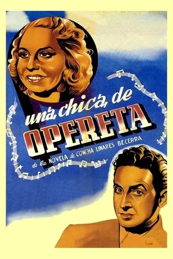 Póster de Una chica de opereta
