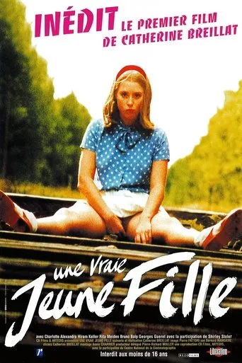 Póster de Una chica de verdad (1976) con Marie-Hélène Breillat como Voice of Alice Bonnard (voice) (uncredited)