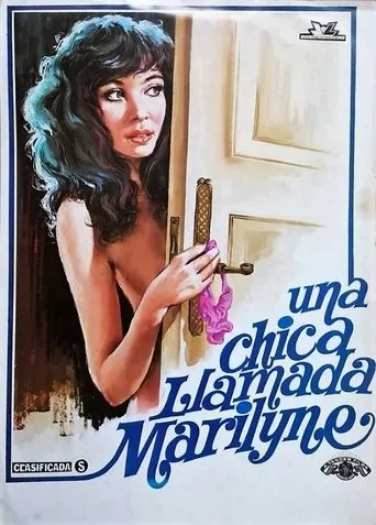 Póster de Una chica llamada Marilyne (1980) con Silvia Suárez