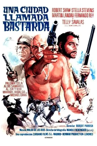 Póster de Una ciudad llamada Bastarda (1971) con Francisco Marsó como Julio