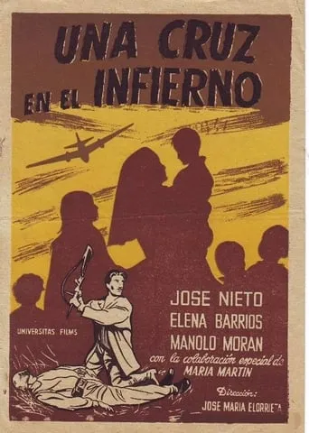 Póster de Una cruz en el infierno