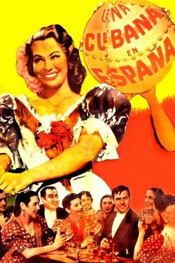 Póster de Una cubana en España