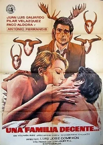 Póster de Una familia decente