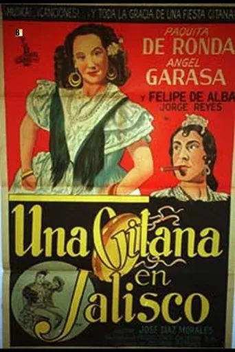 Póster de Una gitana en Jalisco