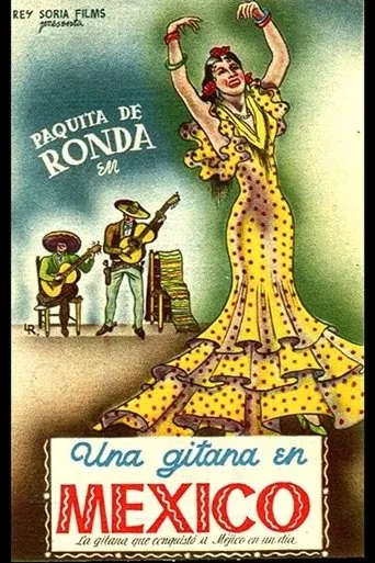Póster de Una gitana en México