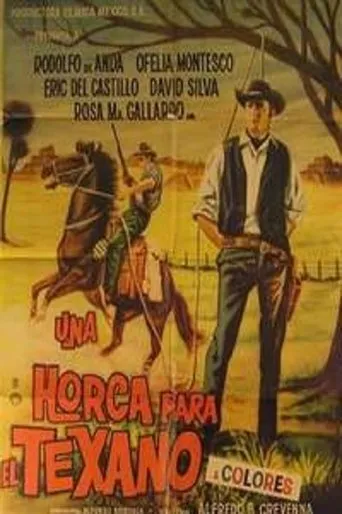 Póster de Una horca para el Texano
