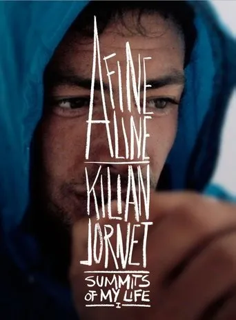 Póster de Una línia fina (2012) con Kilian Jornet como Kilian Jornet Burgada