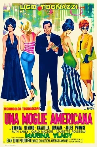 Póster de Una moglie americana