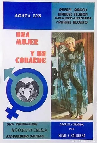 Póster de Una mujer y un cobarde