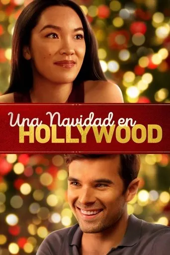 Póster de Una Navidad en Hollywood (2022) con Josh Swickard como Christopher