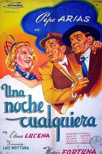 Póster de Una noche cualquiera