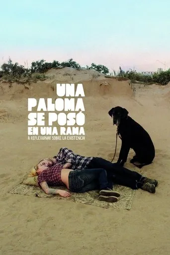 Póster de Una paloma se posó en una rama a reflexionar sobre la existencia
