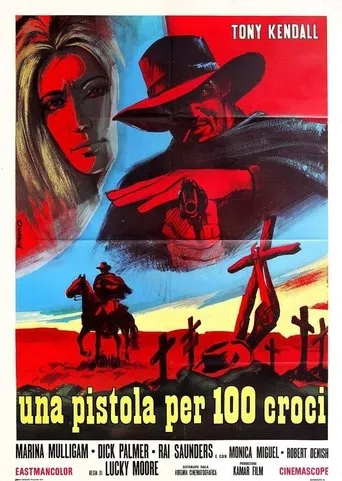 Póster de Una pistola para cien cruces