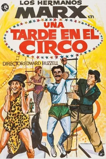 Póster de Una tarde en el circo (1939) con Nat Pendleton como Goliath