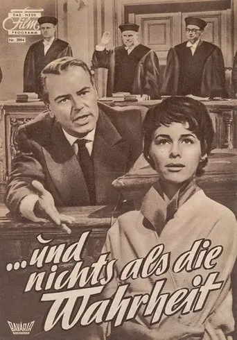 Póster de und nichts als die Wahrheit (1958) con Friedrich Domin como Dr. Fein