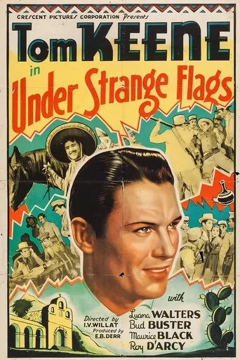 Póster de Under Strange Flags