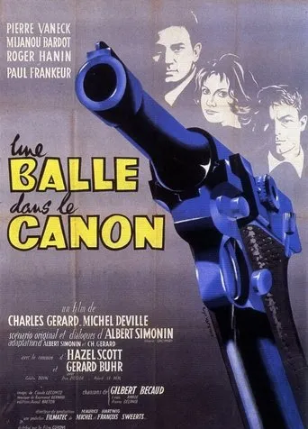 Póster de Une balle dans le canon