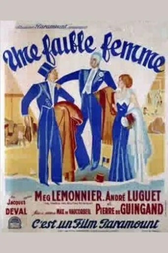 Póster de Une faible femme