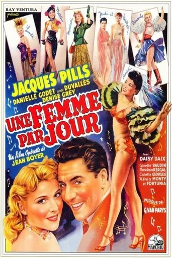 Póster de Une femme par jour