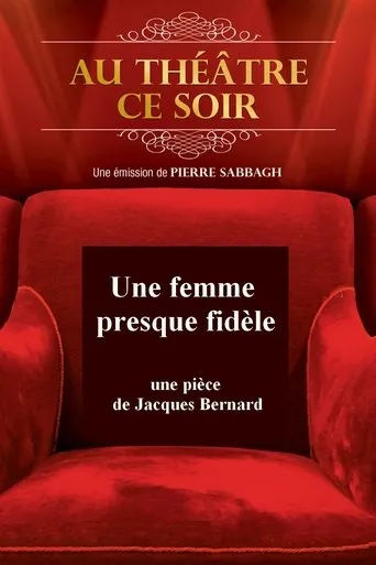 Póster de Une femme presque fidèle