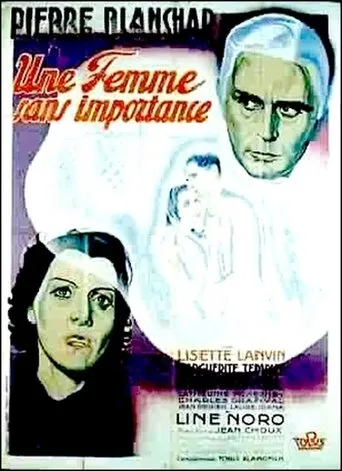 Póster de Une femme sans importance