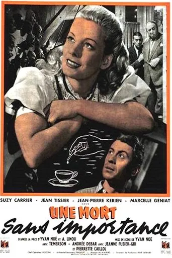Póster de Une mort sans importance