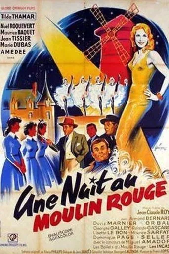Póster de Une nuit au Moulin-Rouge