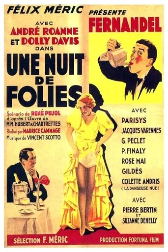 Póster de Une nuit de folies