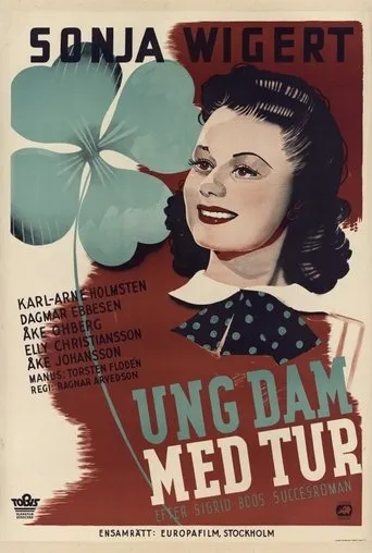 Póster de Ung dam med tur