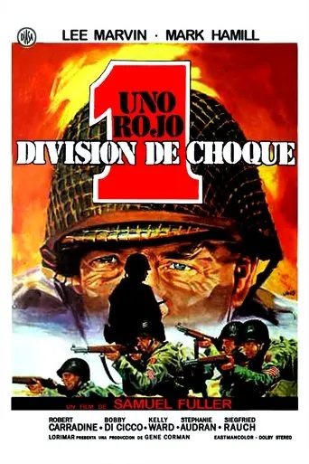 Póster de Uno Rojo, división de choque