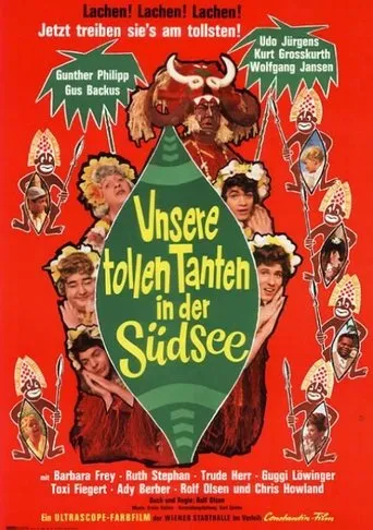Póster de Unsere tollen Tanten in der Südsee