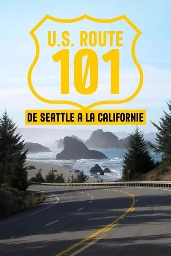 Póster de U.S. Route 101, de Seattle à la Californie