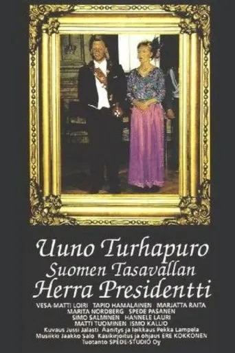 Póster de Uuno Turhapuro Suomen Tasavallan Herra Presidentti