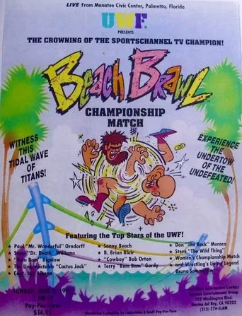 Póster de UWF Beach Brawl