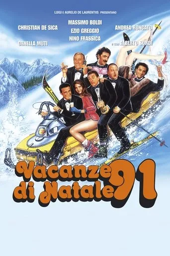 Póster de Vacaciones cornudas en St. Moritz (1991) con Gian Franco Tordi como Receptionist svizzero