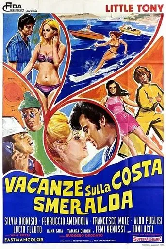 Póster de Vacaciones en la Costa Esmeralda