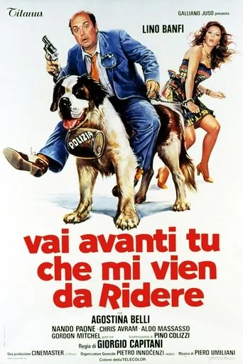 Póster de Vai avanti tu che mi vien da ridere