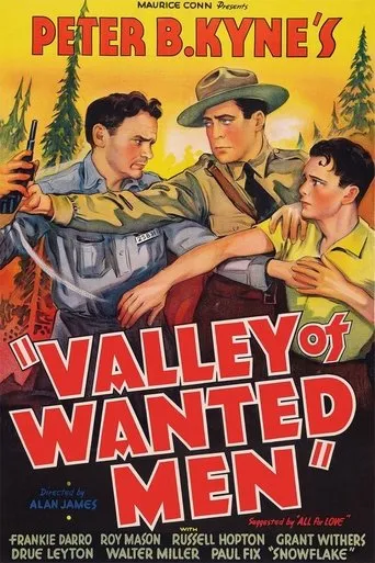 Póster de Valley of Wanted Men