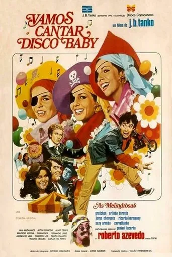 Póster de Vamos Cantar Disco Baby