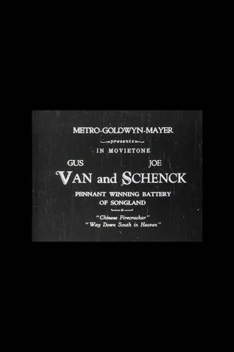 Póster de Van and Schenck: Pennant Winning Battery of Songland