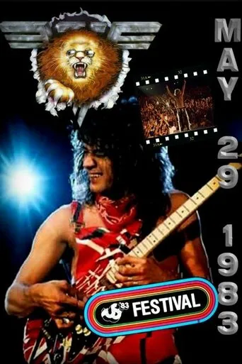 Póster de Van Halen Live at US Festival