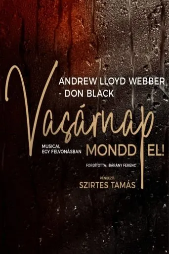 Póster de Vasárnap mondd el!
