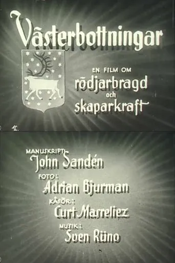 Póster de Västerbottningar