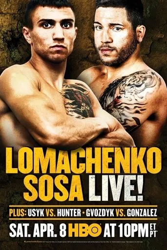 Póster de Vasyl Lomachenko vs. Jason Sosa
