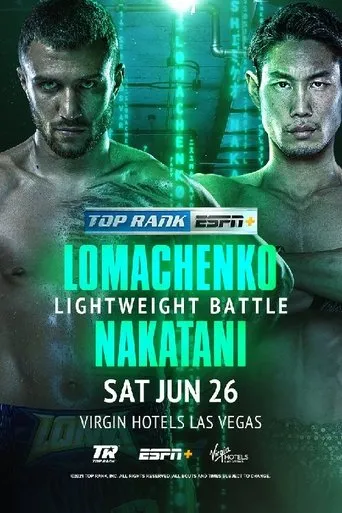 Póster de Vasyl Lomachenko vs. Masayoshi Nakatani