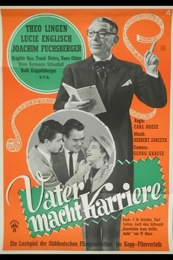 Póster de Vater macht Karriere
