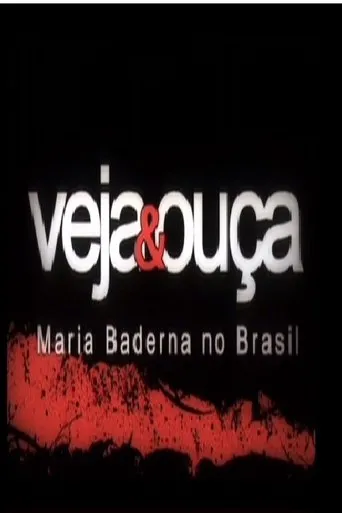 Póster de Veja & Ouça - Maria Baderna no Brasil