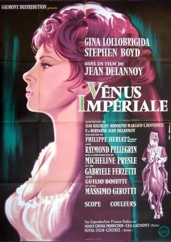 Póster de Venus imperial (1962) con Gina Lollobrigida como Paulette Bonaparte